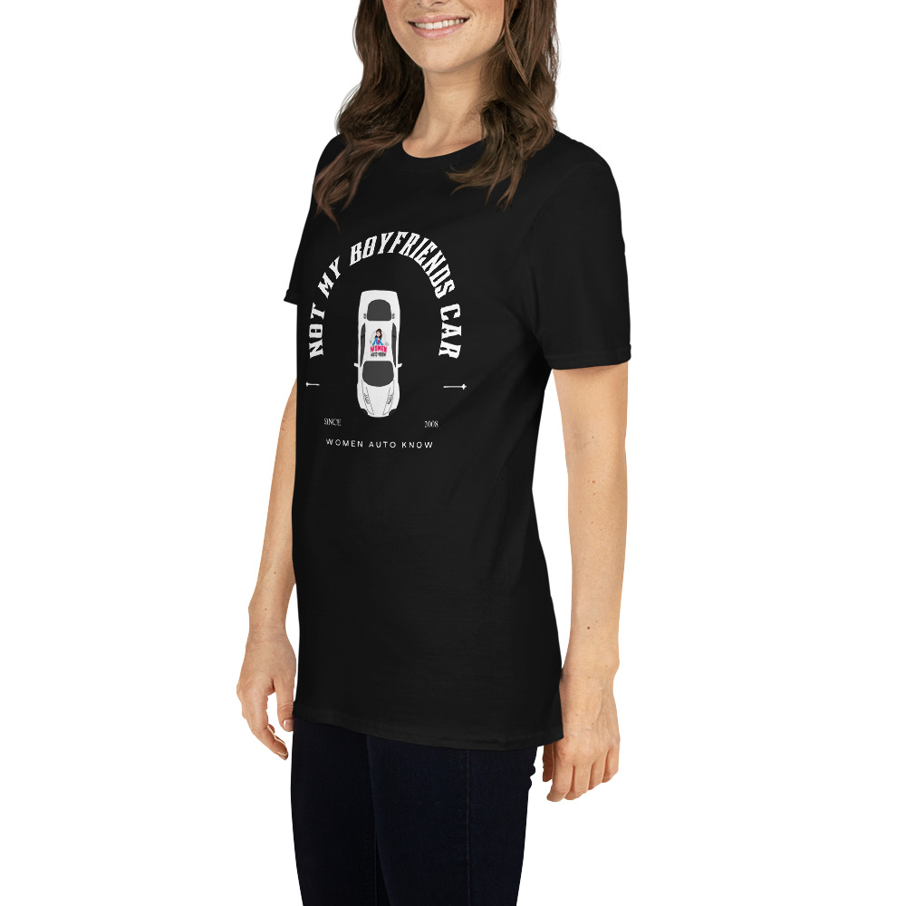 Not my Boyfriend's Car Short-Sleeve Unisex T-Shirt - Image 2