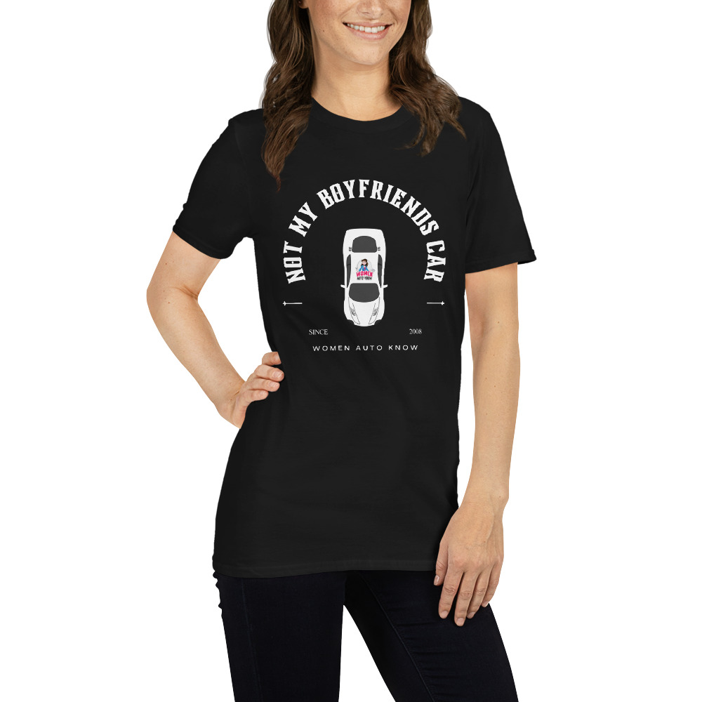 Not my Boyfriend's Car Short-Sleeve Unisex T-Shirt - Image 3