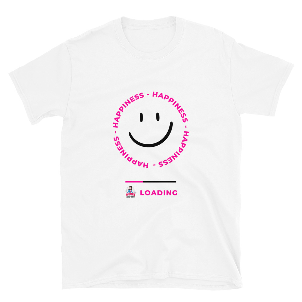 Happiness Loading Short-Sleeve Unisex T-Shirt